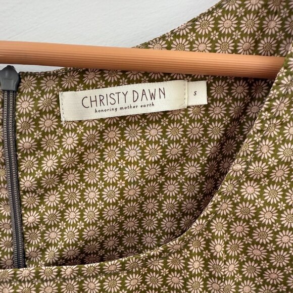 Chrsty Dawn Scarlet Dress in (rare) Willow Daisy Dot - Small - Picture 2 of 6